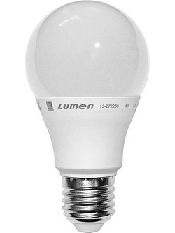 Adeleq Λάμπα Led Αχλάδι Ε27 6W 230V Ψυχρό 6200Κ 13-272260