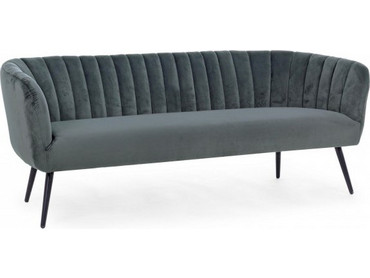 Bizzotto Avril Velvet Τριθέσιος Καναπές Βελούδινος 178x71x69cm 0748202