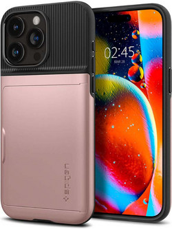 Spigen Slim Armor Cs Back Cover Rose Gold (iPhone 15 Pro)