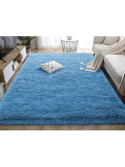 Γαρύφαλλο Fluffie 200x290cm Πετρόλ