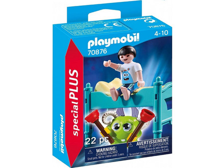 Playmobil City Life Παιδάκι με Μικρό Τερατάκι για 4-10 Ετών 70876