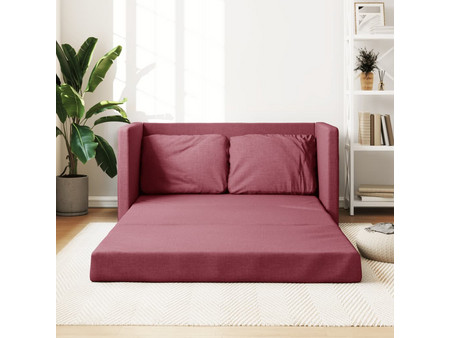 vidaXL Διθέσιος Καναπές Κρεβάτι Μπορντό 112x60x55cm 353967