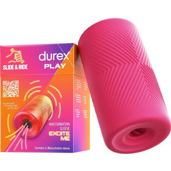 Durex Play Slide & Ride Excite Me Pocket Sleeve Αυνανιστήρι