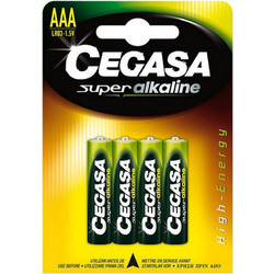 Cegasa Super Alkaline AAA 4τμχ