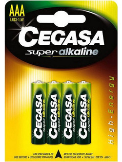 Cegasa Super Alkaline AAA 4τμχ