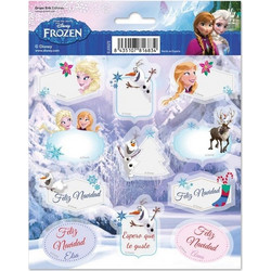 Αυτοκόλλητες Ετικέτες 8x2 DISNEY Frozen Christmas