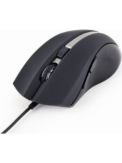 Gembird MUS-GU-02 Ενσύρματο Ποντίκι Black