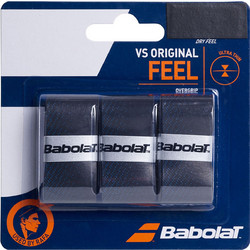Babolat VS Grip Original Tennis Overgrips x 3 Μπλε - Μαύρο