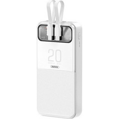 Remax RPP-620 Power Bank 20000mAh με Θύρα USB-A Power Delivery White