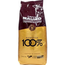 Caffe Mauro India Καφές Espresso Robusta σε Κόκκους 1kg