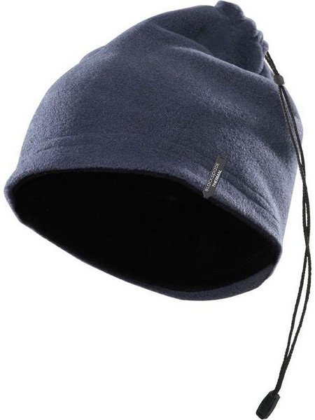 Blackspade Unisex Λαιμός - Σκουφί Διπλής Ώψης Fleece - Ανθρακί Μαύρο