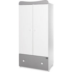 Lorelli Exclusive Ντουλάπα Δίφυλλη White/Artwood
