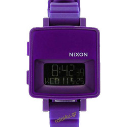 Nixon Trigital Ψηφιακό Γυναικείο Ρολόι Χρονογράφος με Μωβ Λουράκι
