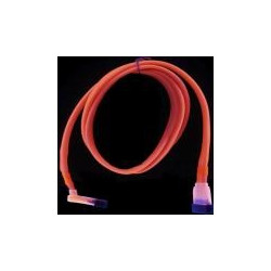 Revoltec SATA Cable angeled 50cm UV Orange