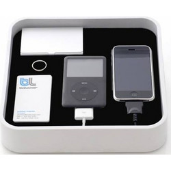 Bluelounge Multi-Port Refresh Ασύρματος Φορτιστής Qi Pad Black