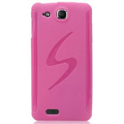 Θήκη TPU Gel για Alcatel One Touch Idol Ultra (OT-6033X) Ανοιχτό Ρόζ (OEM)