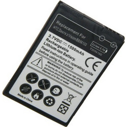 HTC Mozart, Desire Z, HTC 7 Mozart, Moda, Vision Replacement battery