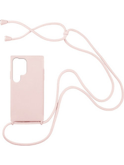 Technovo Silicone Case Lace Samsung Galaxy S23 Ultra Ροζ