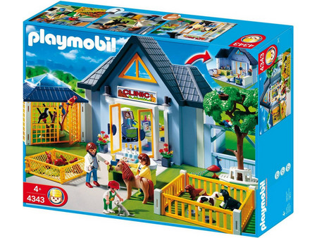 Playmobil City Life Κτηνιατρική Κλινική για 4+ Ετών 4343