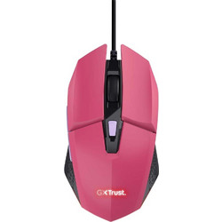 Trust Felox GXT 109 Ενσύρματο Gaming Ποντίκι RGB 6400 DPI Pink