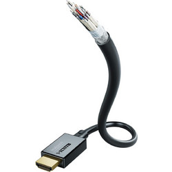 Inakustik Καλώδιο HDMI 2.1 HDMI Male to HDMI Male 1m Black 00324610