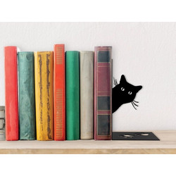 ΒΙΒΛΙΟΣΤΑΤΗΣ ΜΕΤΑΛΛΙΚΟΣ I-TOTAL - CAT (ΓΑΤΑ) 10x17x10cm XL2102