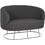 HomeMarkt Arien Διθέσιος Καναπές Γκρι 130x75x85cm HM8492.21