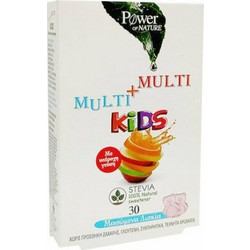 Power Of Nature Multi-Multi Kids Stevia X 30 Chewable Tabs