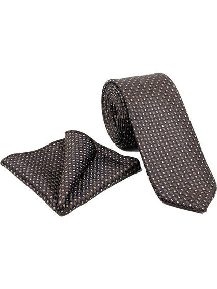 LEGEND TIE MICRO WITH HANDKERCHIEF 6.5CM