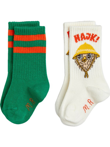MINI RODINI Hike 2-pack socks (2426012200 TYPE) Multicolor Αγόρι Collection SU24