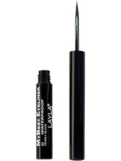 Layla My Best Eyeliner Black Glitter 02