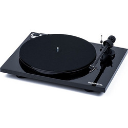 Pro-Ject Audio Essential III SB Πικάπ Piano Black + ΟΜ10e