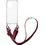 Sonique Armor Clear Θήκη Σιλικόνης με Strap Samsung Galaxy A33 5G Burgundy