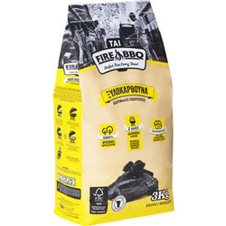 ΤΑΙ Ξυλοκάρβουνα Fire BBQ 3Kg FSC(R)