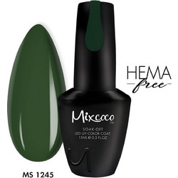 Mixcoco MS-1245 Ημιμόνιμο Βερνίκι Νυχιών 15ml