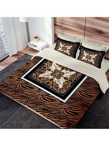 Παπλωματοθήκη King Σετ Asia Digital Print Satin Cotton Makis Tselios (240x250) 3Τεμ