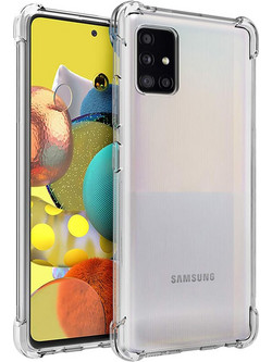 Techsuit Shockproof Clear Silicone Θήκη (Samsung Galaxy A51)