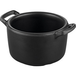 Μπωλάκι μαύρο μελαμίνης με χερούλια 11.5x9x5.6cm/195ml