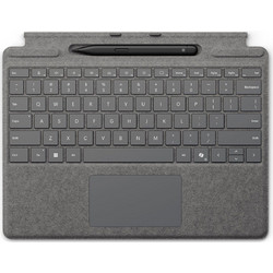 Microsoft Surface Pro Type Cover Charcoal Grey Πληκτρολόγιο με TouchPad για Tablet