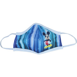 Multi Purpose Fabric Protective Mask for Children Υφασμάτινη Μάσκα Προστασίας Πολλαπλών Χρήσεων για Παιδιά σε Διάφορα Σχέδια & Χρώματα 1 Τεμάχιο - Μπλε Mickey 166