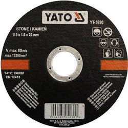 Yato Δίσκος Κοπής Πέτρας 115mm (YT-5930)