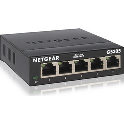Netgear GS305 V3 Unmanaged L2 Switch με 5 Θύρες Ethernet 1Gbps