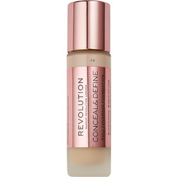 Makeup Revolution Conceal & Define Full Coverage F8 Liquid Foundation 23ml