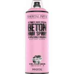 Immortal Infuse Beton Pink Power Λακ Μαλλιών για Λάμψη 500ml