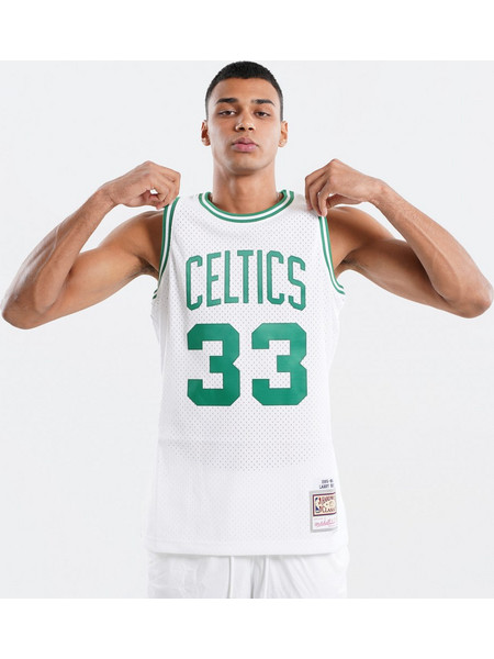 Mitchell & Ness Larry Bird Boston Celtics Φανέλα Μπάσκετ NBA SMJYGS18141-BCE85LBI
