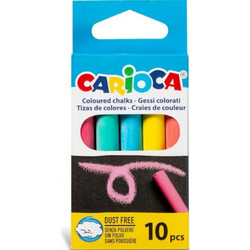 Carioca Κιμωλίες χρωματιστές 10τμχ 10343554