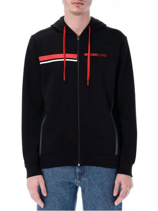 Ducati Corse Stripes Ανδρική Ζακέτα Μαύρη 2326002