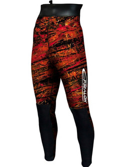 Epsealon Red Fusion Παντελόνι Κατάδυσης Ξυρισμένο Neoprene για Ψαροντούφεκο 3mm