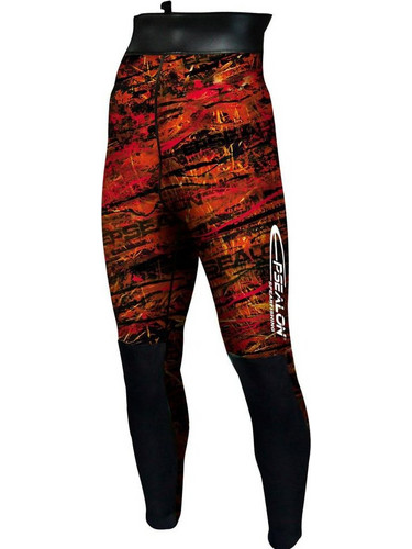 Epsealon Red Fusion Παντελόνι Κατάδυσης Ξυρισμένο Neoprene για Ψαροντούφεκο 3mm