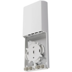 MikroTik FTC11XG, Fiber to Copper converter SFP+ to 10G Ethernet, Outdoor case IP55, DC jack & 802.3 af/at/bt 43-57V PoE-In
